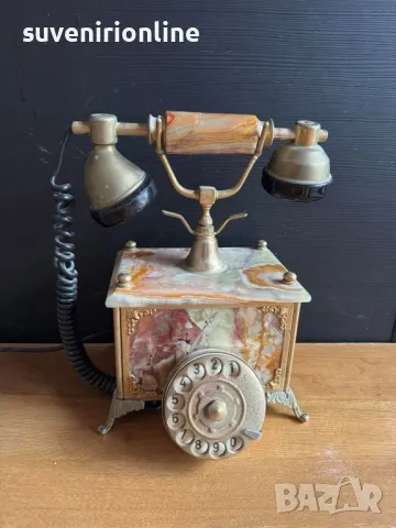 старинен италиански телефон инокс