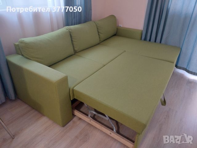 Ъглов разтегателен диван, снимка 1 - Дивани и мека мебел - 46219765