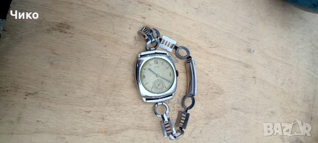 Рядък швейцарски часовник MITA, снимка 6 - Антикварни и старинни предмети - 54012304