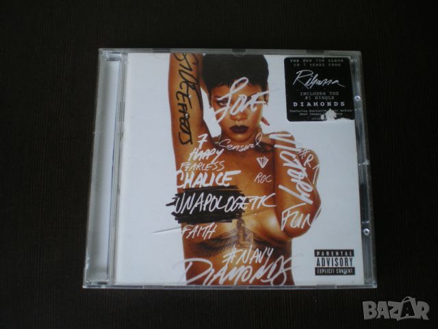 Rihanna ‎– Unapologetic 2012 CD, Album , снимка 1 - CD дискове - 46060254