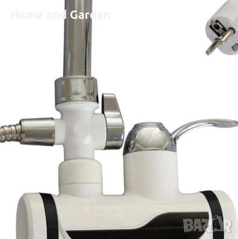 Смесител за вграждане в комплект с душ слушалка с проточен нагревател, снимка 5 - Бойлери - 53869892