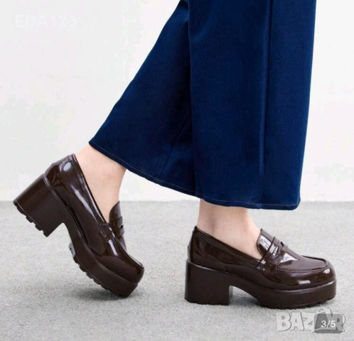 Кафяви обувки, снимка 2 - Дамски ежедневни обувки - 54114150