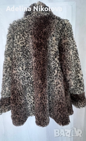 Дамско палто пелерина, снимка 5 - Палта, манта - 53485760