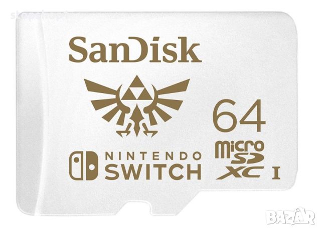 SanDisk 64GB MicroSDXC UHS-I Card for Nintendo Switch, снимка 3 - Карти памет - 45824606