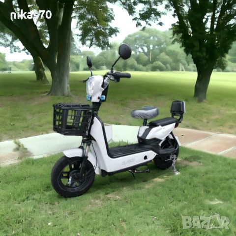Електрически Скутер - Велосипед MAXMOTORS EBZ14 500W, снимка 4 - Мотоциклети и мототехника - 45682079
