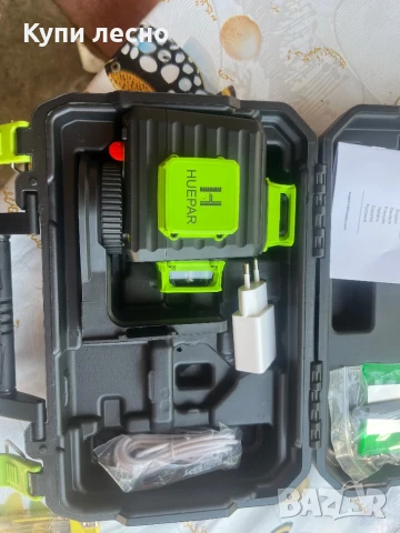 Лазерен нивел, снимка 3 - Измервателни инструменти - 51114016