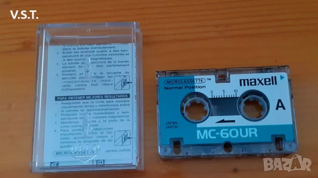 Мини Аудио Касета MAXELL 60 мин. за Факс,Тел.Секретар