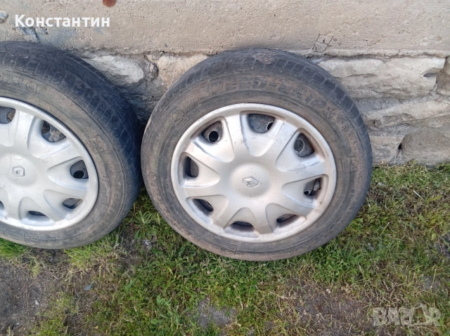 оригинални железарки за рено 4×100 R15, снимка 3 - Гуми и джанти - 54282074