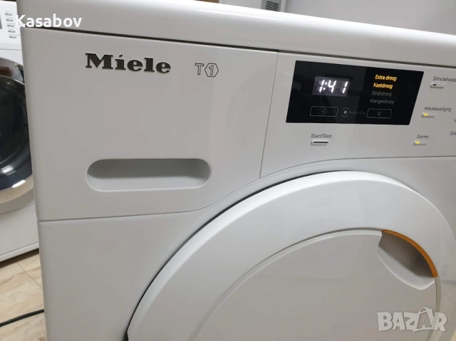 Сушилня Miele T1 - Термопомпа - Аларма - Подсветка -12м Гаранция Миеле, снимка 2 - Сушилни - 53082081