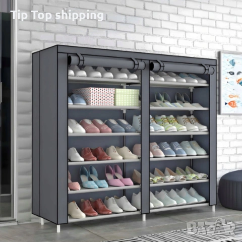 Промоция 🔥 Голям текстилен шкаф , снимка 2 - Шкафове - 53798156