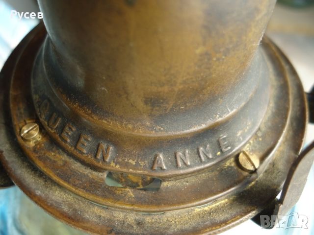  Газена лампа "QUEEN ANNE", снимка 4 - Антикварни и старинни предмети - 46415669