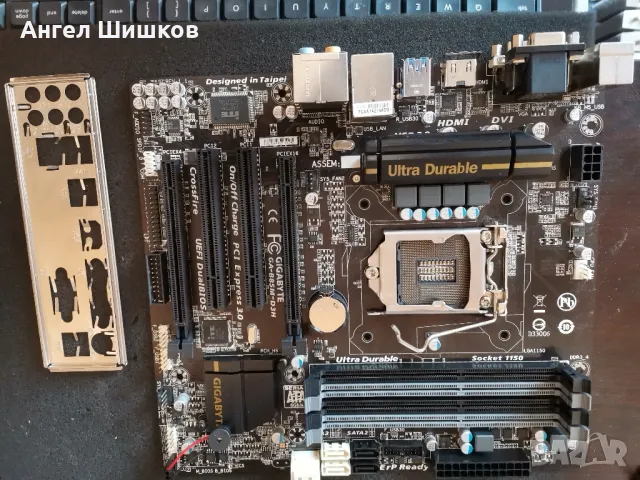 Дънна платка B85 Gigabyte GA-B85M-D3H rev.1.1 Socket 1150, снимка 1 - Дънни платки - 47171607