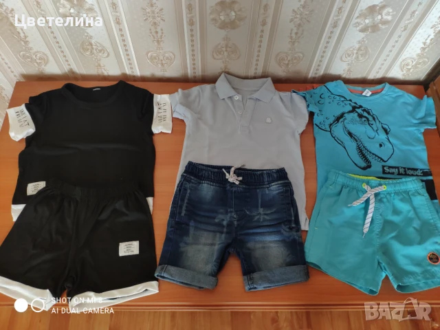Детски летни дрешки за момче 104-110, снимка 5 - Детски комплекти - 50567564