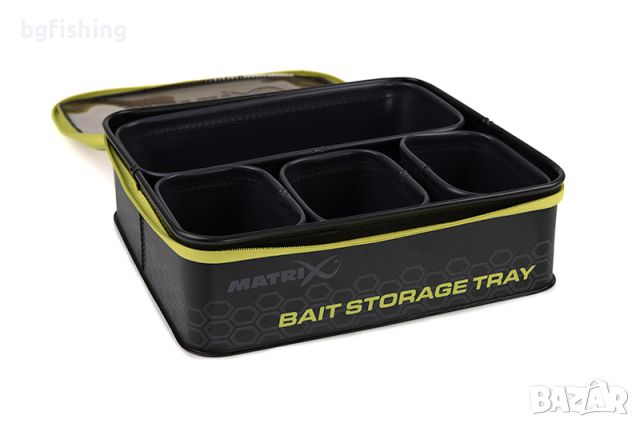 Чанта с кутии за стръв Matrix EVA Bait Storage Tray, снимка 2 - Екипировка - 45449788