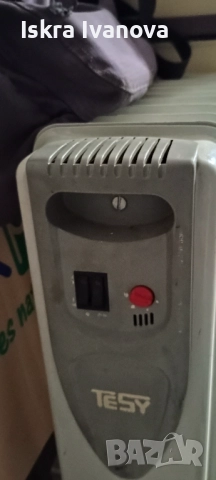 Електрически маслен радиатор Tesy с 12 ребра, снимка 3 - Отоплителни печки - 52461900