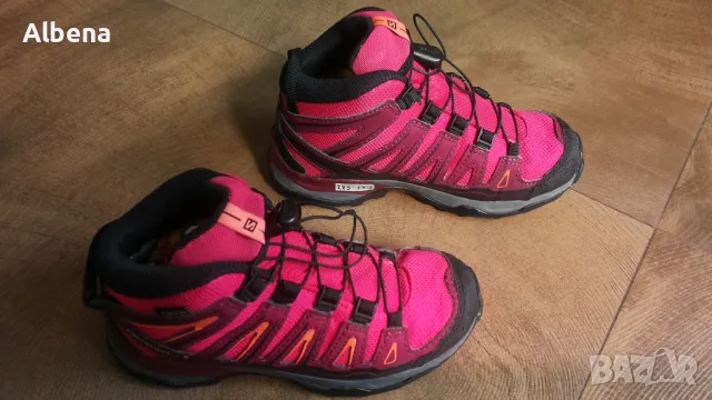 SALOMON GORE-TEX X-Ultra MId Gtx J Размер EUR 31 / UK 12.5K детски зимни водонепромокаеми 273-14-S, снимка 3 - Детски боти и ботуши - 47721024