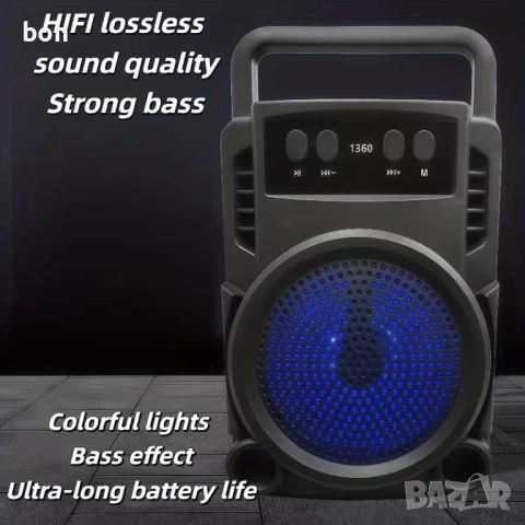 Преносим високоговорител, снимка 3 - Bluetooth тонколони - 53883176