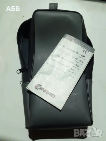 Продавам професионални амперклещи VOLTCRAFT VC-601, снимка 4 - Друга електроника - 49974001