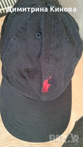 класическа черна бейзболна шапка  Polo Ralph Lauren 