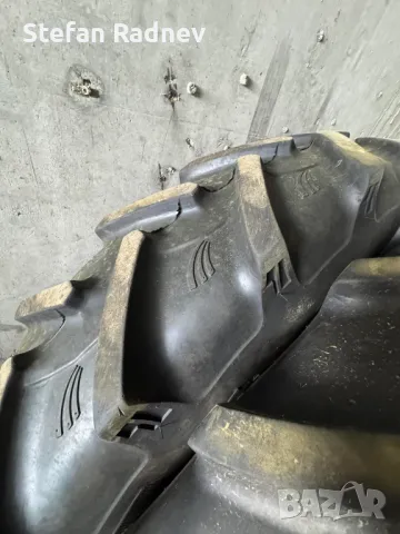 Комплект 4 бр. тесни гуми с джанти за редови обработки - John Deere (270/95-32 - 300/95-46) N01933, снимка 5 - Селскостопанска техника - 49848142