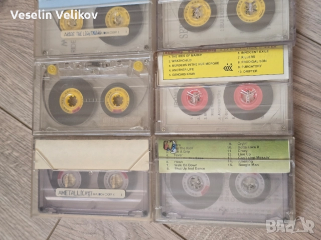 аудиокасети 9 броя, снимка 5 - Аудио касети - 51451674