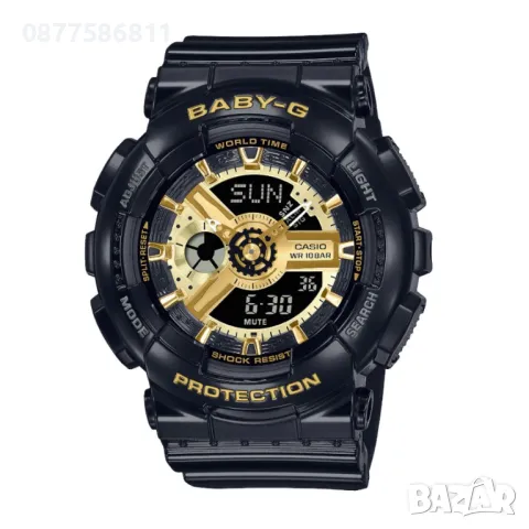 НОВ CASIO BABY-G BA-110 КАСИО BABY-G BA-110X-1AER BA-110X-7A1ER  БЕЙБИ Г BA-130 +, снимка 3 - Дамски - 10223312
