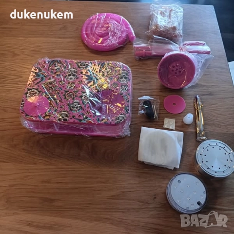 Shisha Set – Мини наргиле с чантичка и премиум аксесоари, снимка 8 - Наргилета - 51495434