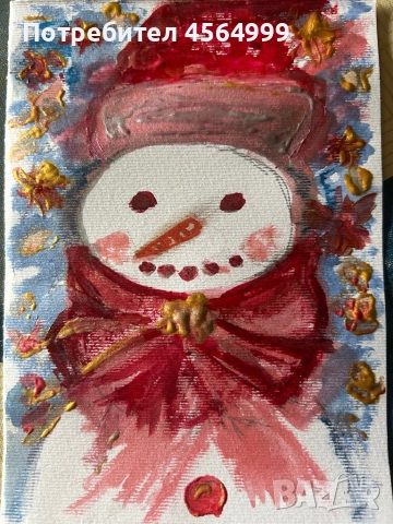 Коледни картички, снимка 4 - Декорация за дома - 52751771
