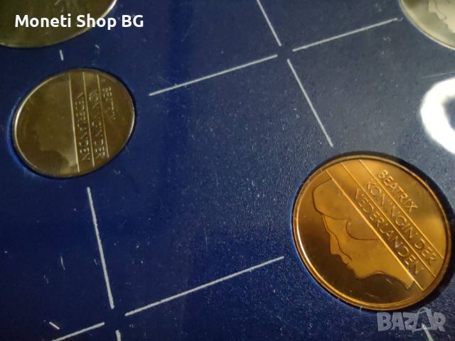 Монети Нидерландия Пълен сет 1986г. , снимка 3 - Нумизматика и бонистика - 46444194