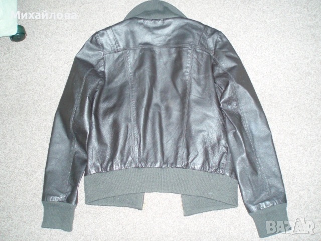 Страхотно кожено яке от естествена кожа ! Сега намалено!, снимка 6 - Якета - 53732041