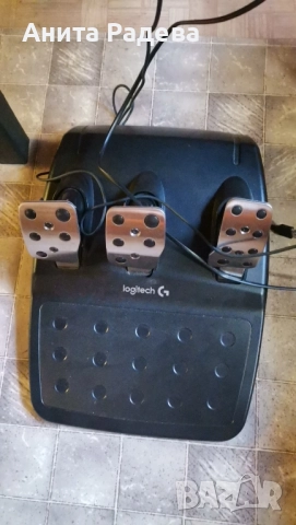 Кормило с комплект педали и скоростен лост, снимка 4 - Аксесоари - 51815910