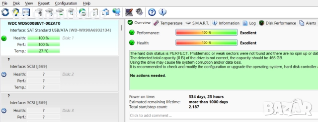 WD / SEAGATE / HITACHI / SAMSUNG HDD 2.5 320GB / Хард диск за лаптоп, снимка 6 - Твърди дискове - 52144715