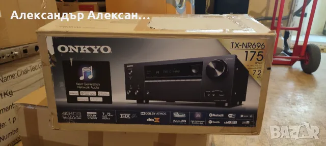 Onkyo TX-NR 696 Wi-Fi, Bluetooth, Dolby Atmos, 4K , снимка 1 - Ресийвъри, усилватели, смесителни пултове - 48629938