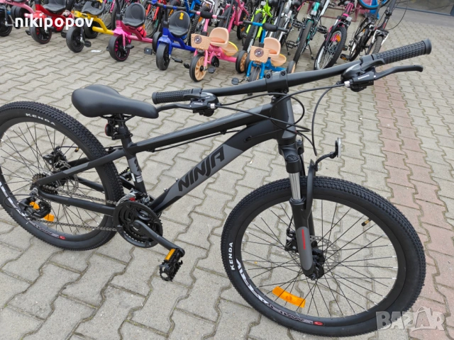 PASSATI Алуминиев велосипед 24" NINJA черен, снимка 4 - Велосипеди - 53918309