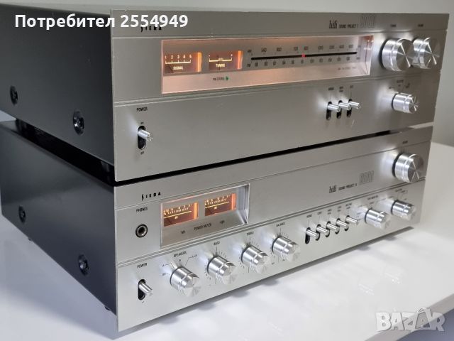 Philips Siera A-8000 и T-8000, снимка 2 - Ресийвъри, усилватели, смесителни пултове - 46517438