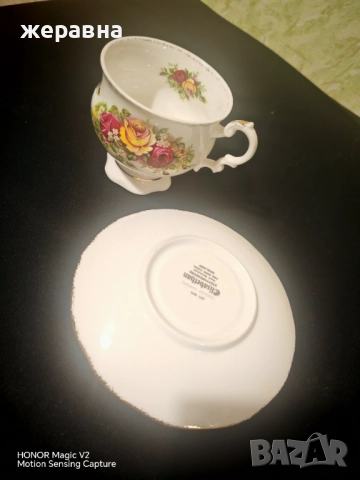 Чаша за чай с чинийка, снимка 5 - Чаши - 52518794