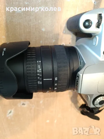 фотоапарат "Canon EOS 300 + обектив Canon 28–105 mm", снимка 5 - Фотоапарати - 50129782