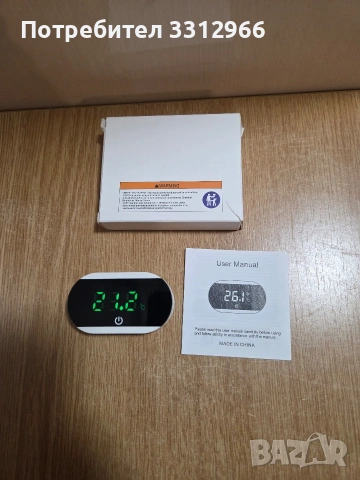 Цифров термометър с LED дисплей за аквариум, снимка 2 - Друга електроника - 53918439