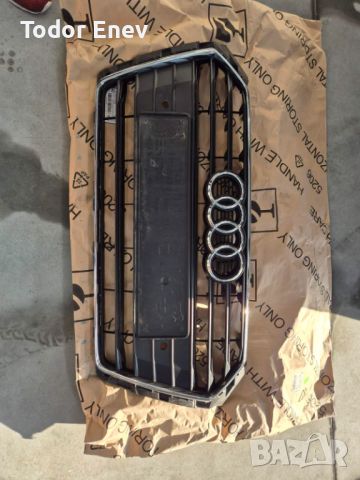 Оригинална решетка Audi A4 B9, снимка 6 - Части - 45819209