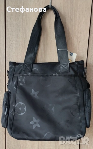 Дамска чанта с къса и дълга дръжка, нова