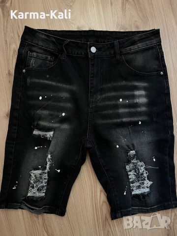 Нови къси мъжки дънки, снимка 1 - Къси панталони - 46279404