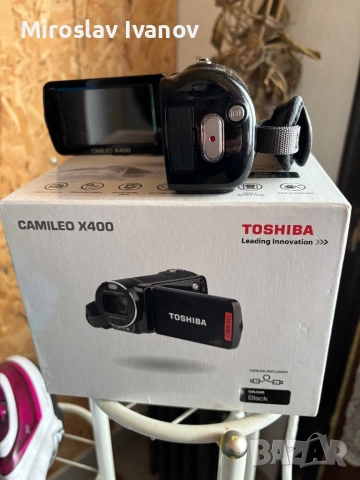 Видеокамера TOSHIBA Camileo x400, снимка 3 - Камери - 53475916