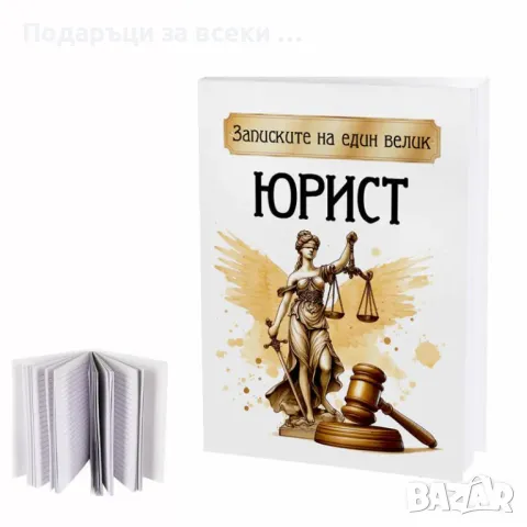 Дневник "Записките на един велик ЮРИСТ"., снимка 1 - Подаръци за рожден ден - 40145311