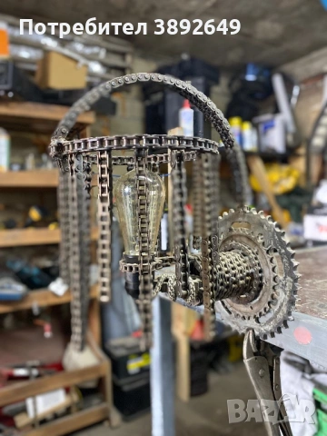 Лампа , аплик ,абажур , метал, снимка 8 - Лампи за стена - 53349406