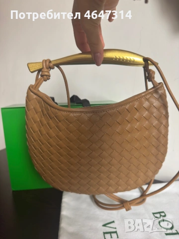 Чанта на Bottega Veneta Sardine Bag в кафяво