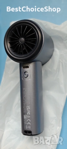 Преносим вентилатор Регулируема скорост 1-100 Турбо Презареждаем 3600mAh Дигитален дисплей, снимка 6 - Вентилатори - 54088152