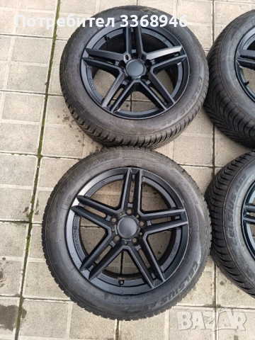 Джанти 16" 5x112 с гуми 205/55/16, снимка 4 - Гуми и джанти - 53515239