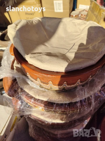 Глинени гювечета, 500 -650мл.тава,чинии,оливерник,Троянска керамика , снимка 13 - Съдове за готвене - 48759107