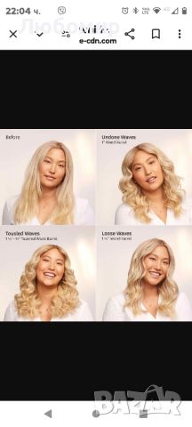 Професионална маша за коса T3 Whirl Trio Styling Wand с 3 взаимозаменяеми цевни пръчки , снимка 6 - Маши за коса - 46709350