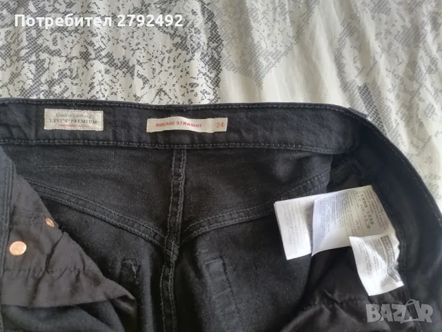 Черни дънки Levi's , снимка 2 - Дънки - 47518066